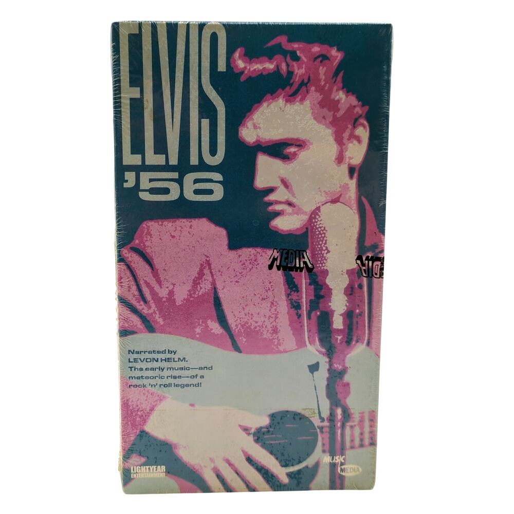 Elvis ‘56 VHS M470 1987 Brand New Sealed Presley Narrated by Levon Helm